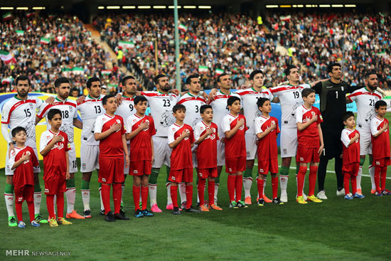 عکس: دیدار تیم های ایران و عمان