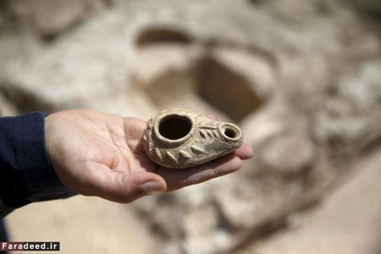 کشف بنا 1500 ساله در تعریض جاده +عکس