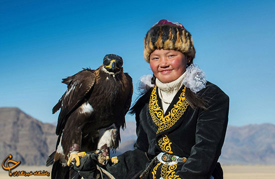 عکس: مراسم شکار عقاب طلایی