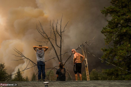 آتش با کالیفرنیا چه کرد؟ + عکس