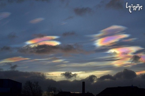 راز ابرهای رنگین کمانیِ قطبی چیست؟