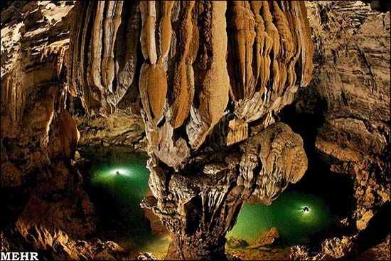 مرموزترین و بزرگ ترین غار دنیا‎ + عکس