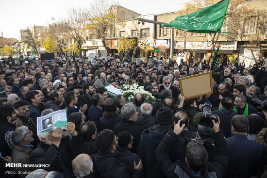 مراسم تشییع پیکر «سید قاسم موسوی قهار»