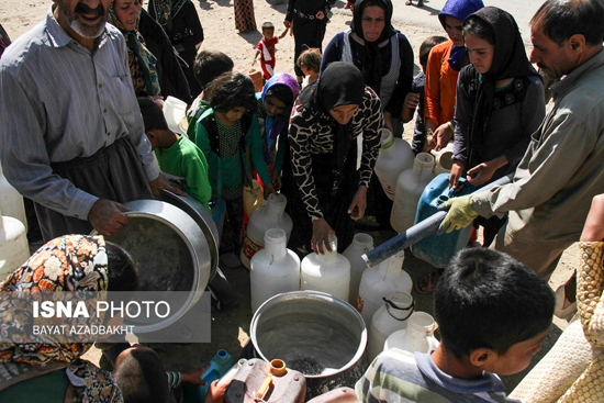 کمبود آب در روستاهای لرستان