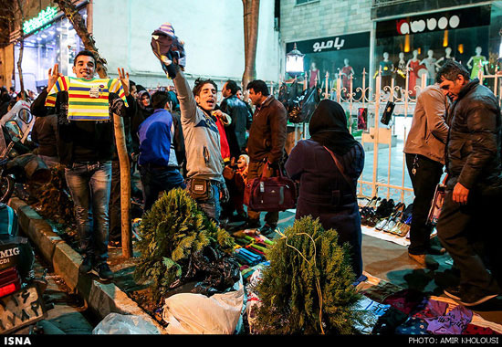 عکس: حال و هوای شب های پایان سال