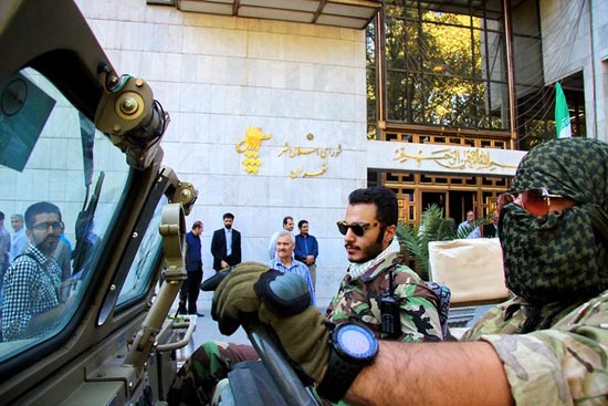 عکس: اعزام نمادین نیرو به جبهه