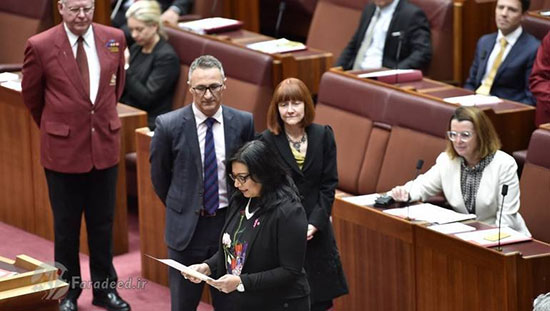 مهرین فاروقی؛ اولین زن مسلمان کنگره استرالیا