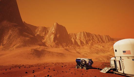 ناسا مریخ مجازی می سازد