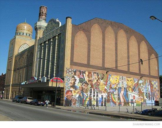 تئاتر آوالون، قصری ایرانی در شیکاگو +عکس