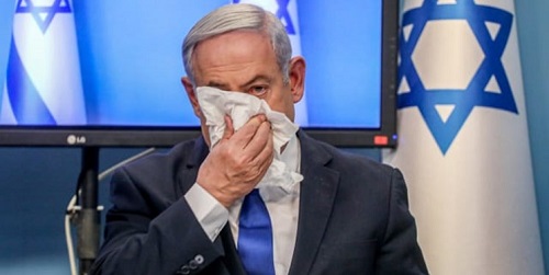 بنیامین نتانیاهو تست کرونا داد