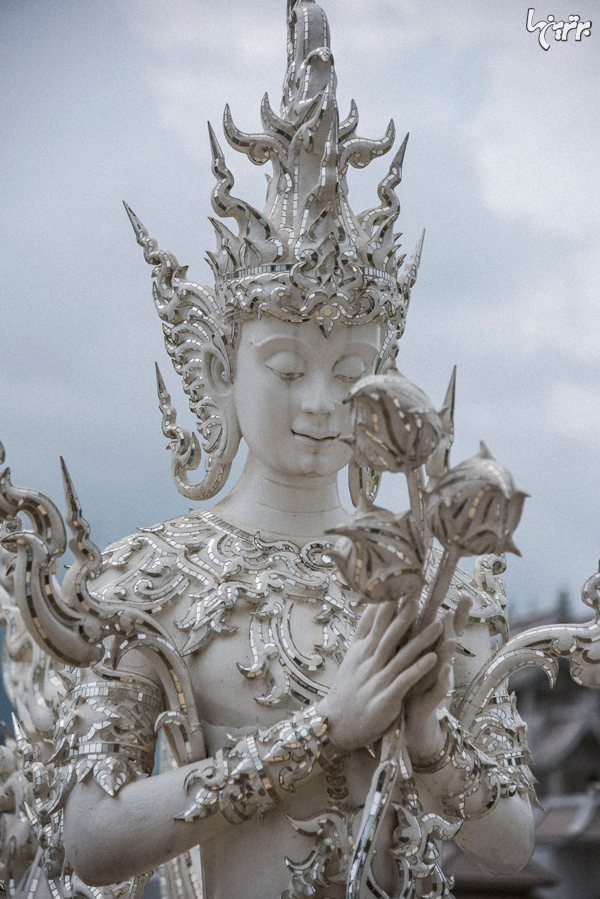 بهشت و جهنم را در معبد سفید تایلند ببینید