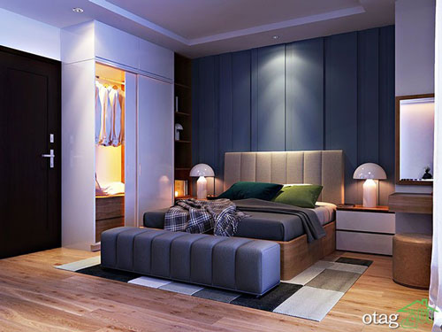 اتاق خواب های دو نفره به سبک مدرن