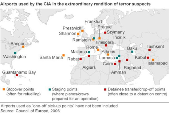 ماجرای مشارکت 24 کشور دنیا با CIA