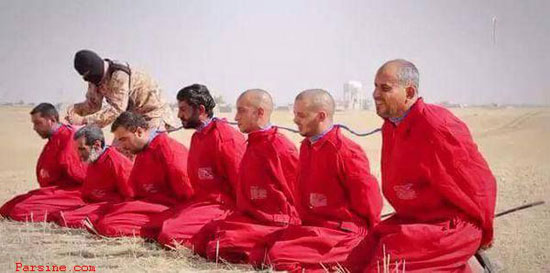 عکس: ابتکار جدید داعش در اعدام