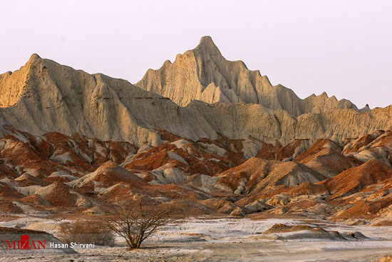 کوه‌های مریخی در چابهار