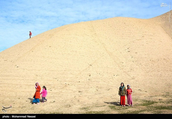 عکس: اینجا صحرای ترکمن است