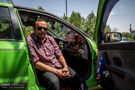 بانمک‌ ترین تاکسی ایرانی! +عکس