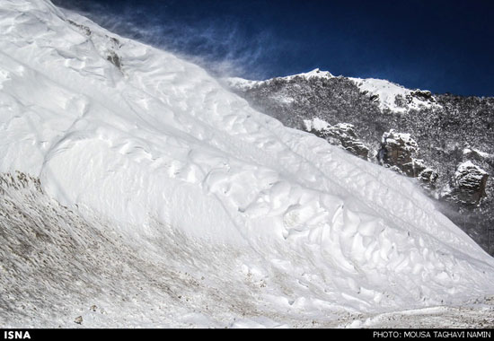 عکس: طبیعت برفی گردنه حیران