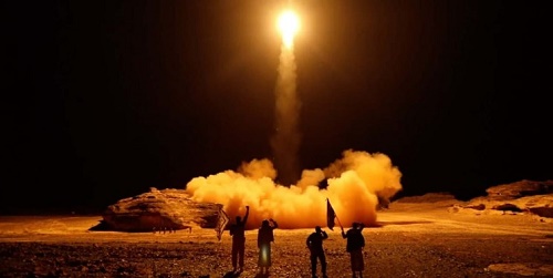 شلیک موشک‌های بالستیک یمنی به مواضع سعودی