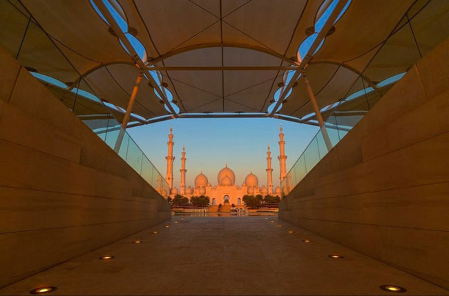 عکس روز نشنال جئوگرافیک؛ مسجد شیخ زاید