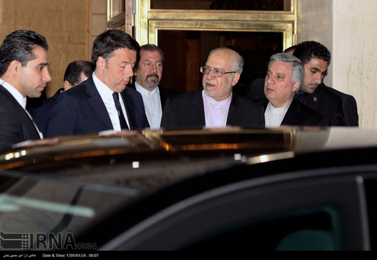 عکس: نخست وزیر ایتالیا در مهرآباد