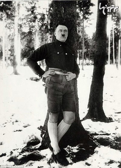عکس نادر و دیده نشده از آدولف هیتلر