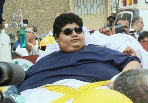 چاق‌ترین مرد جهان نصف شد! +عکس