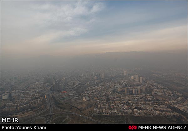 تصاویر: بازگشت دوباره آلودگی هوا به تهران