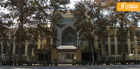 معماریِ کتابخانه و موزه ملی ملک در آستان قدس رضوی