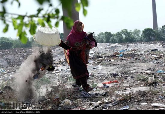 زاغه نشینی اتباع خارجی در جنوب تهران (عکس)