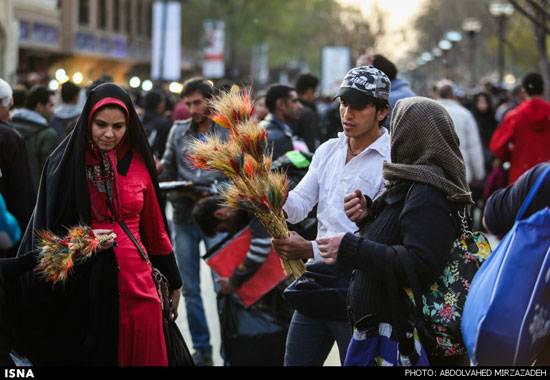 عکس: جنب و جوش بازار تهران در دقیقه 90