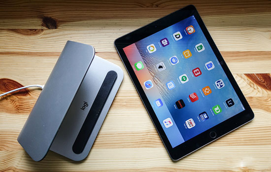 پایه‌ نگهدارنده‌ جدید لاجیتک برای iPad Pro