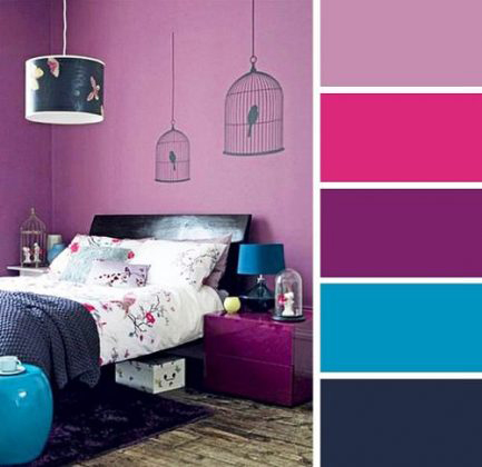 پیشنهادهای رنگی برای دکوراسیون اتاق خواب