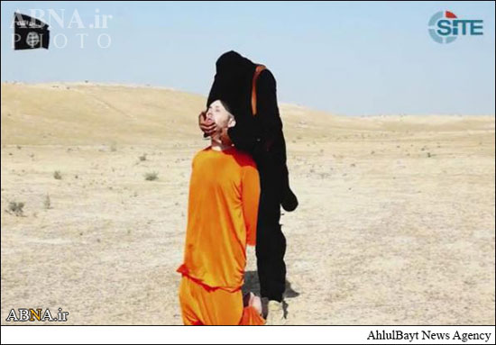 تصاویر سلاخی «هینز» توسط داعش (18+)