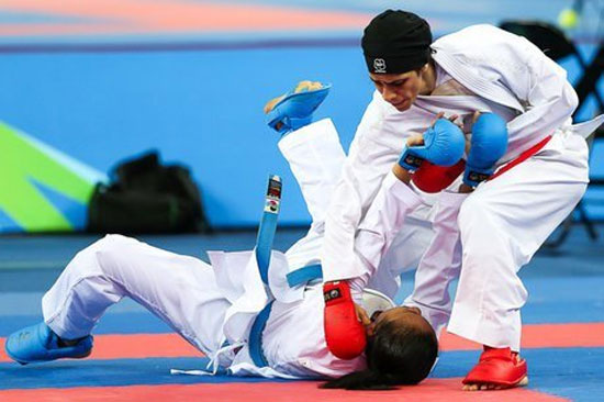 دومین نشان طلای کاراته روی سینه عسگری