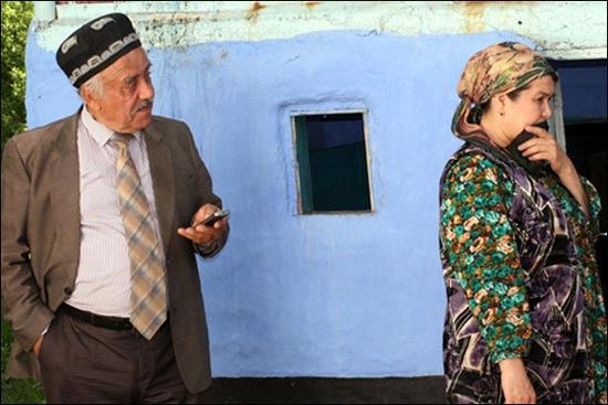 حضور مهناز افشار در فیلم تاجیکی +عکس