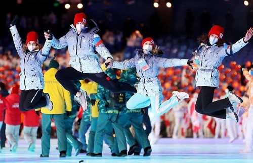 چند تصویر جذاب از اختتامیه المپیک زمستانی چین