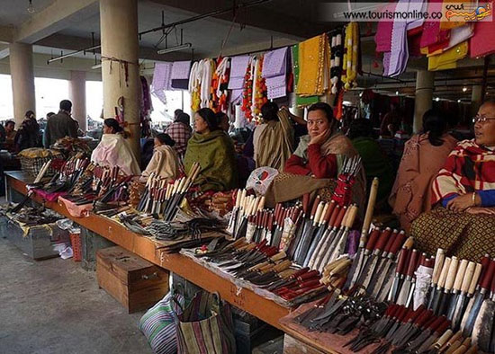 عکس: این بازار مخصوص خانم هاست!
