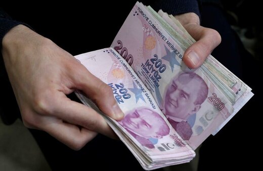 ارزش لیر ترکیه به پایین‌ترین حد در تاریخ خود رسید