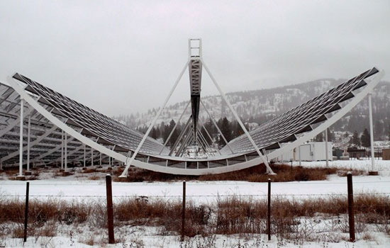 تکمیل تلسکوپ رادیویی CHIME