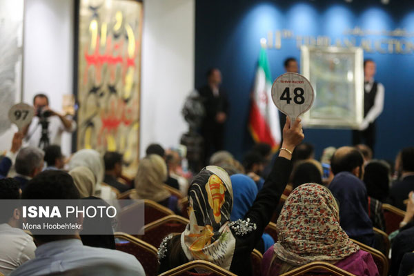 تصاویری از برگزاری یازدهمین دوره حراج تهران