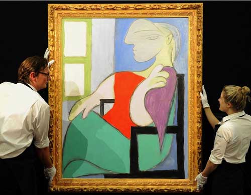 تابلوی پیکاسو در انتظار فروش ۵۵ میلیون دلاری