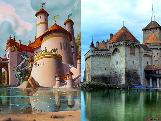 شهر‌ها و قلعه‌های معروفی که الهام بخش «دیزنی» شدند