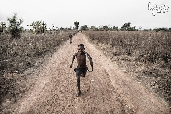 عکاسی از روح صادقانه و رهای کودکان در آفریقا