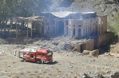 آخرین جزئیات از آتش‌سوزی کاخ سرهنگ‌آباد