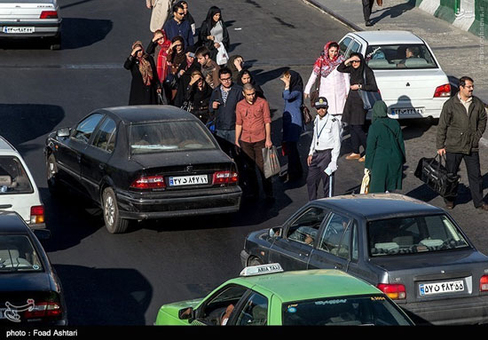 عکس: تهرانی ها صبح را اینگونه آغاز می‌کنند