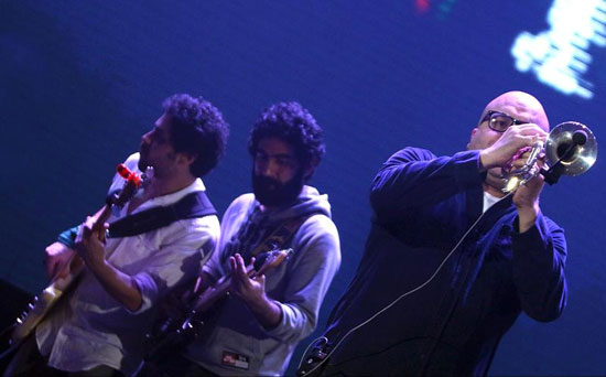 محمدرضا گلزار در کنسرت بنیامین +عکس