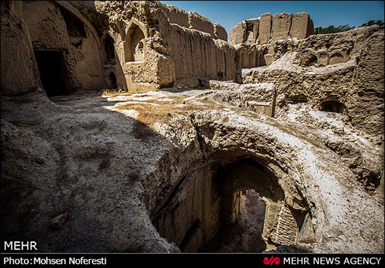 تصاویری دردناک از ارگ باستانی بهارستان