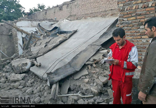 زمین لرزه 4.9 ریشتری شربیان در آذربایجان شرقی