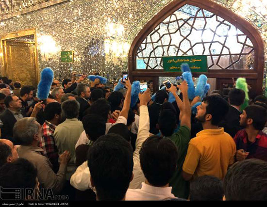 عکس: ورود ظریف به مشهد